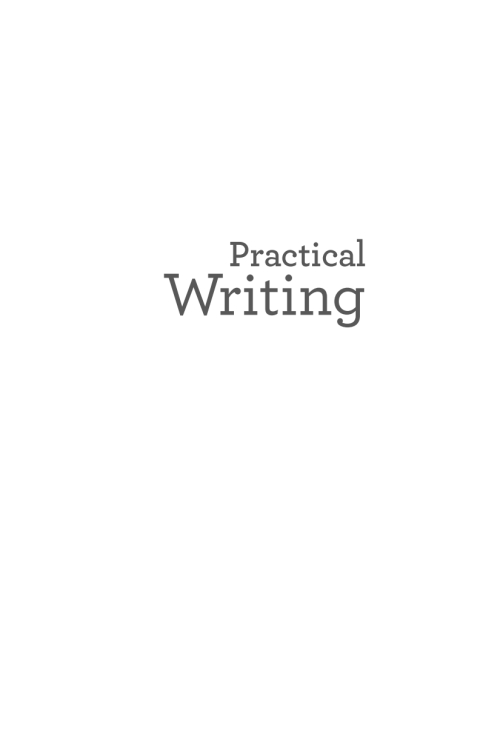 Book Practical Writing free