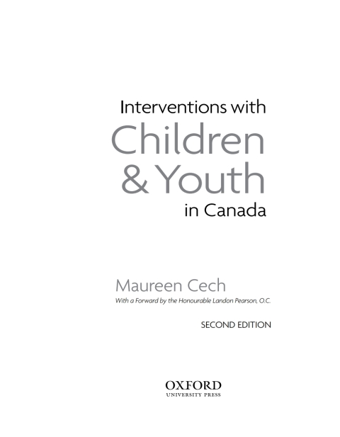 Book Interventions with Children and Youth in Canada free