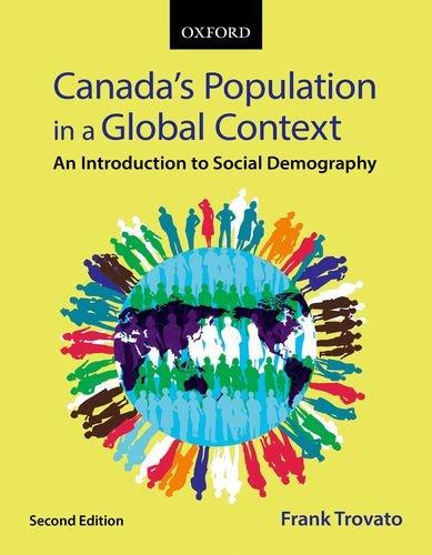 Book Canada's Population in a Global Context: An Introduction to Social Demography free