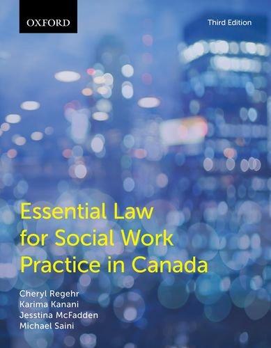 Book Essential Law for Social Work Practice in Canada free