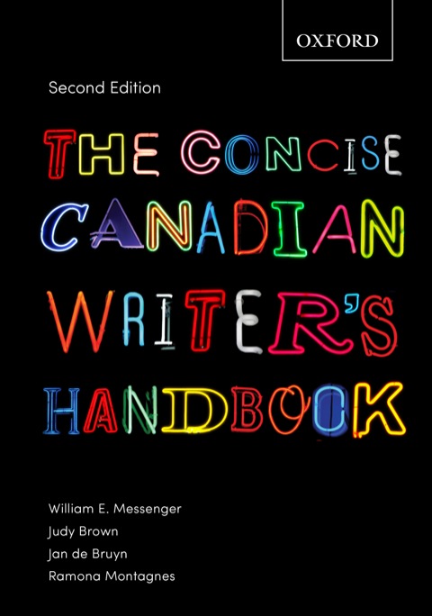 Book The Concise Canadian Writer's Handbook free