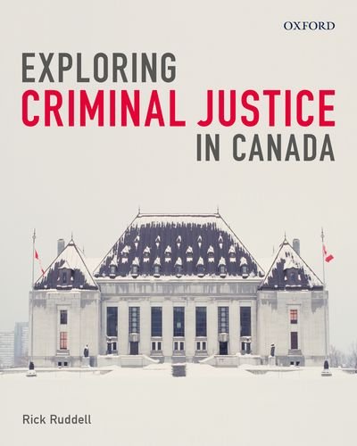 Book Exploring Criminal Justice in Canada free