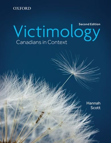 Book Victimology: Canadians in Context free