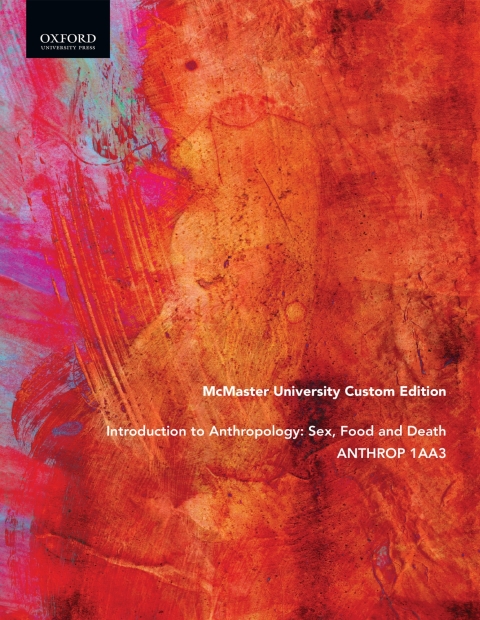 Book Anthropology: McMaster University Custom Edition free