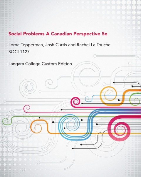 Book Social Problems: Langara College custom edition free