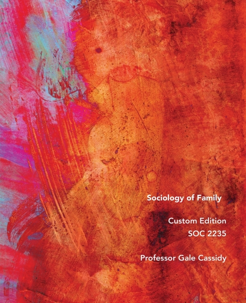 Book Sociology of Family: University of Western Ontario Custom Edition free