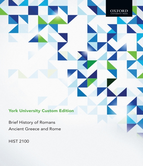 Book Brief History of Romans: York University Custom Edition free