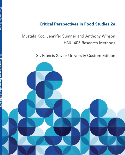 Book Critical Perspectives in Food Studies: St.Francis Xavier University Custom Edition free