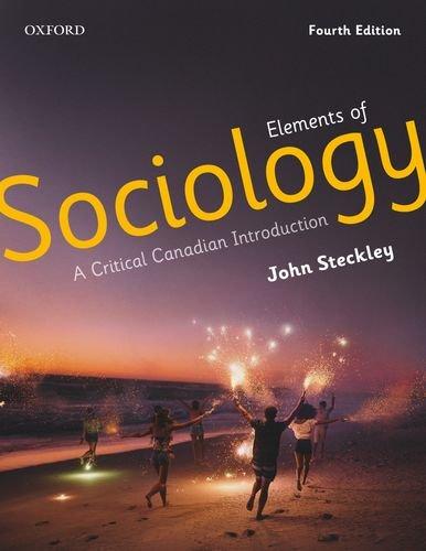 Book Elements of Sociology: A Critical Canadian Introduction free