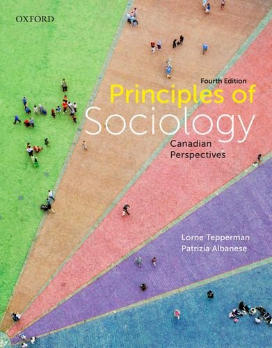 Book Principles of Sociology: Canadian Perspectives free