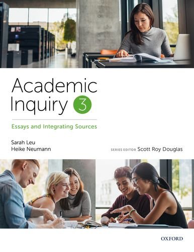 Book Academic Inquiry 3, Essays and Integrating Sources free