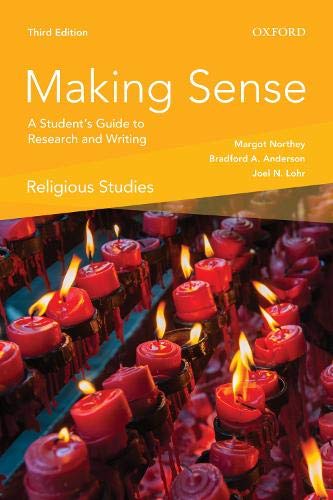 Book Making Sense in Religious Studies: A Student's Guide to Research and Writing free