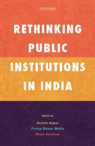 Book Rethinking Public Institutions in India free