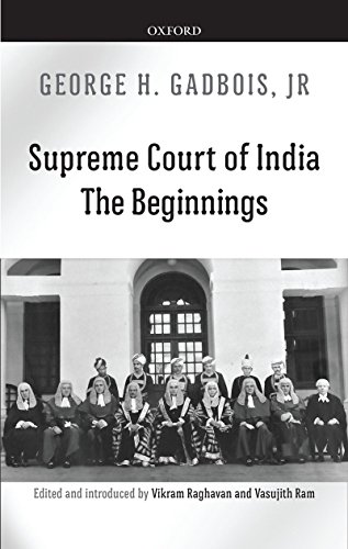 Book Supreme Court of India: The Beginnings free