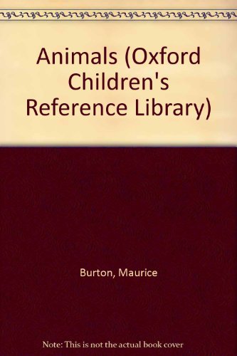 Book Animals (Oxford Children's Reference Library) free