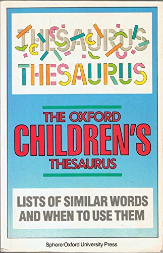 Book The Oxford Children's Thesaurus free