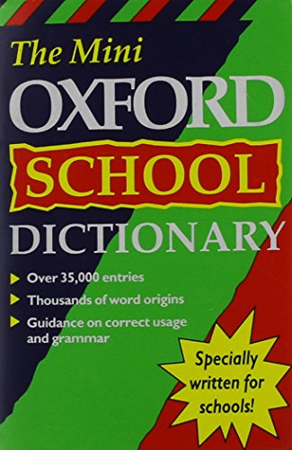 Book The Mini Oxford School Dictionary free