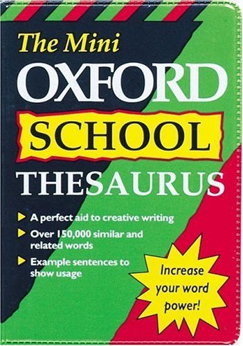 Book The Mini Oxford School Thesaurus free