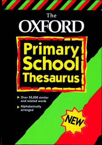 Book The Oxford Primary School Thesaurus free