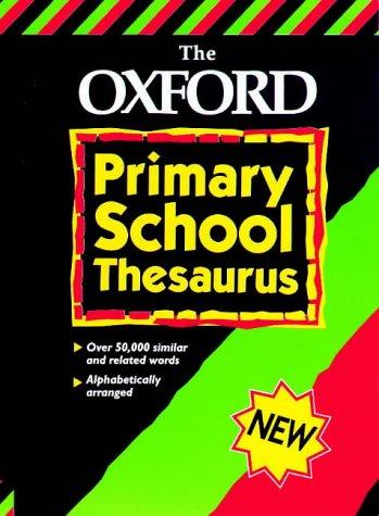 Book The Oxford Primary School Thesaurus free