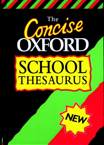 Book The Concise Oxford School Thesaurus free