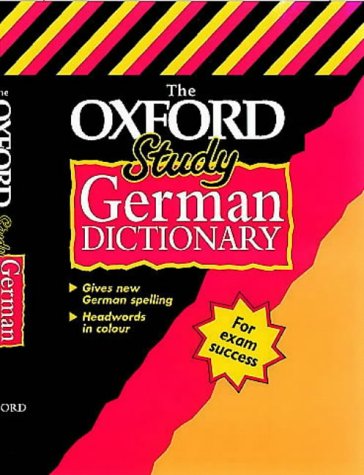 Book The Oxford Study German Dictionary free