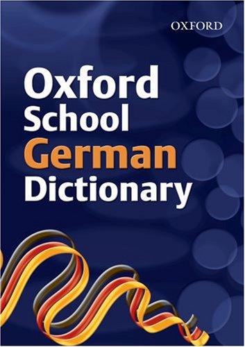 Book Oxford School German Dictionary free
