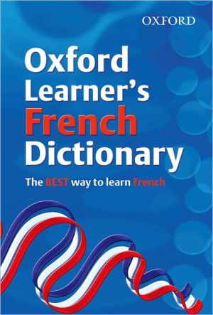 Book Oxford Learner's French Dictionary (Oxford Learner's Dictionary) free