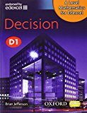 Book A Level Mathematics for Edexcel D1. Decision (Oxbox) free