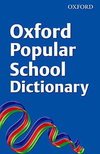 Book Oxford Popular School Dictionary free