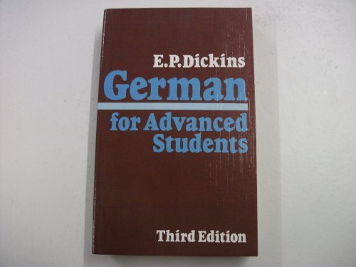 Book German For Advanced Students free