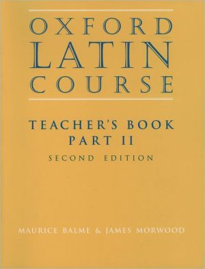 Book Oxford Latin Course: Teacher's Book Part II free