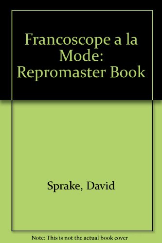 Book Francoscope A La Mode: Repromaster Book free Book Francoscope A La Mode: Repromaster Book free