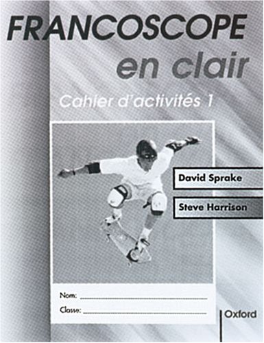 Book Francoscope En Clair: Workbook 1 free