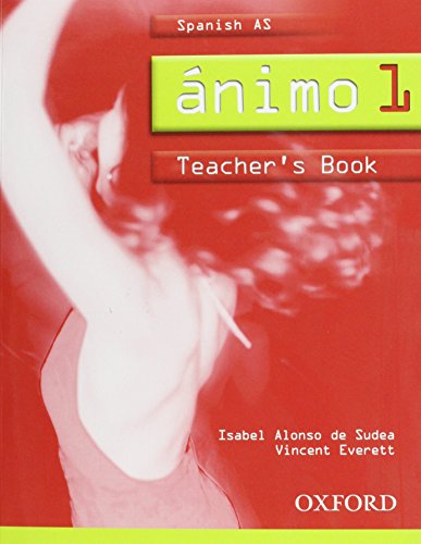 Book Ánimo: Part 1: Spanish As Teacher's Book: Spanish As Teacher's Book Pt. 1 free