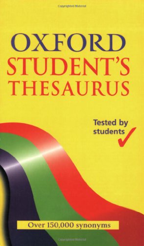 Book Oxford Student's Thesaurus free
