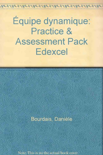 Book Equipe Dynamique: Practice and Assessment Pack Edexcel free