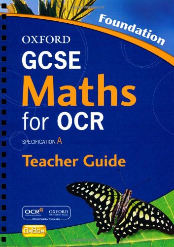 Book Oxford GCSE Maths for OCR: Foundation Teacher's Guide free