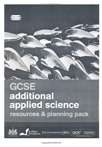 Book Gcse Additional Applied Science Resources & Planning Pack free