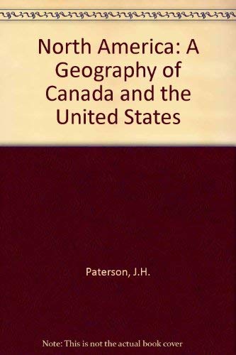 Book North America: A Geography of Canada and the United States free