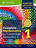 Book Complete Mathematics for Cambridge Secondary 1 Student Book 1: For Cambridge Checkpoint and beyond free