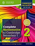 Book Complete Mathematics for Cambridge Secondary 1 Student Book 2: For Cambridge Checkpoint and beyond free