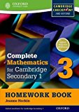 Book Complete Mathematics for Cambridge Secondary 1 Homework Book 3 (Pack of 15): For Cambridge Checkpoint and beyond free