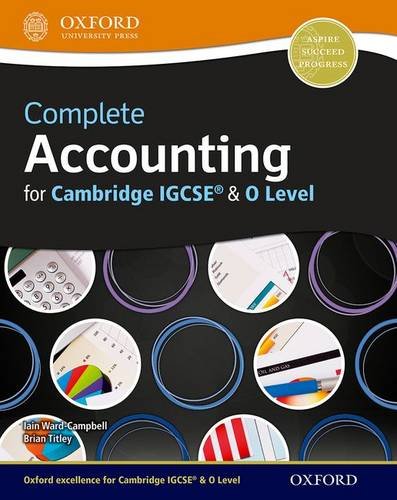 Book Complete Accounting for Cambridge O Level & IGCSERG free