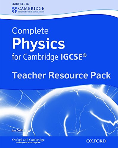 Book Complete Physics for Cambridge IGCSERG: Teacher's Resource Pack free