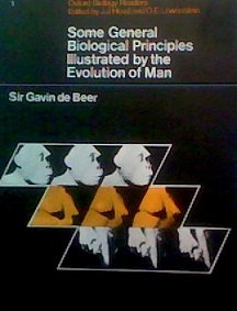 Book Some General Biological Principles Illustrated by the Evolution of Man (Biological Readers) free