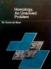 Book Homology, An Unsolved Problem (biology Readers) free