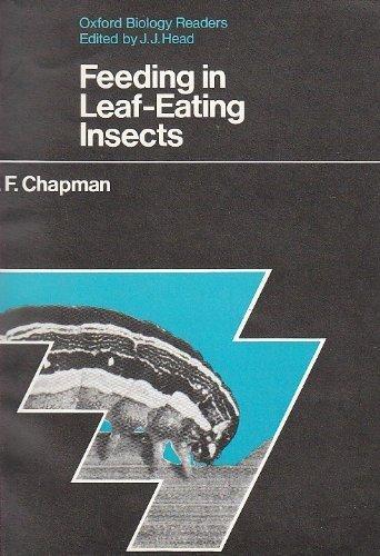 Book Feeding in leaf-eating insects (Oxford biology readers ; 69) free