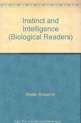 Book Instinct and Intelligence free