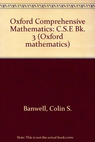 Book Oxford Comprehensive Mathematics (oxford Mathematics) (bk. 3) free